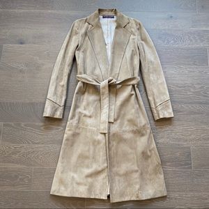 Ralph Lauren Collection Goat Suede Coat